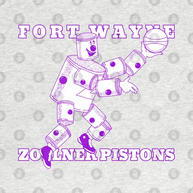 Defunct Fort Wayne Pistons Basketball 1948 by LocalZonly